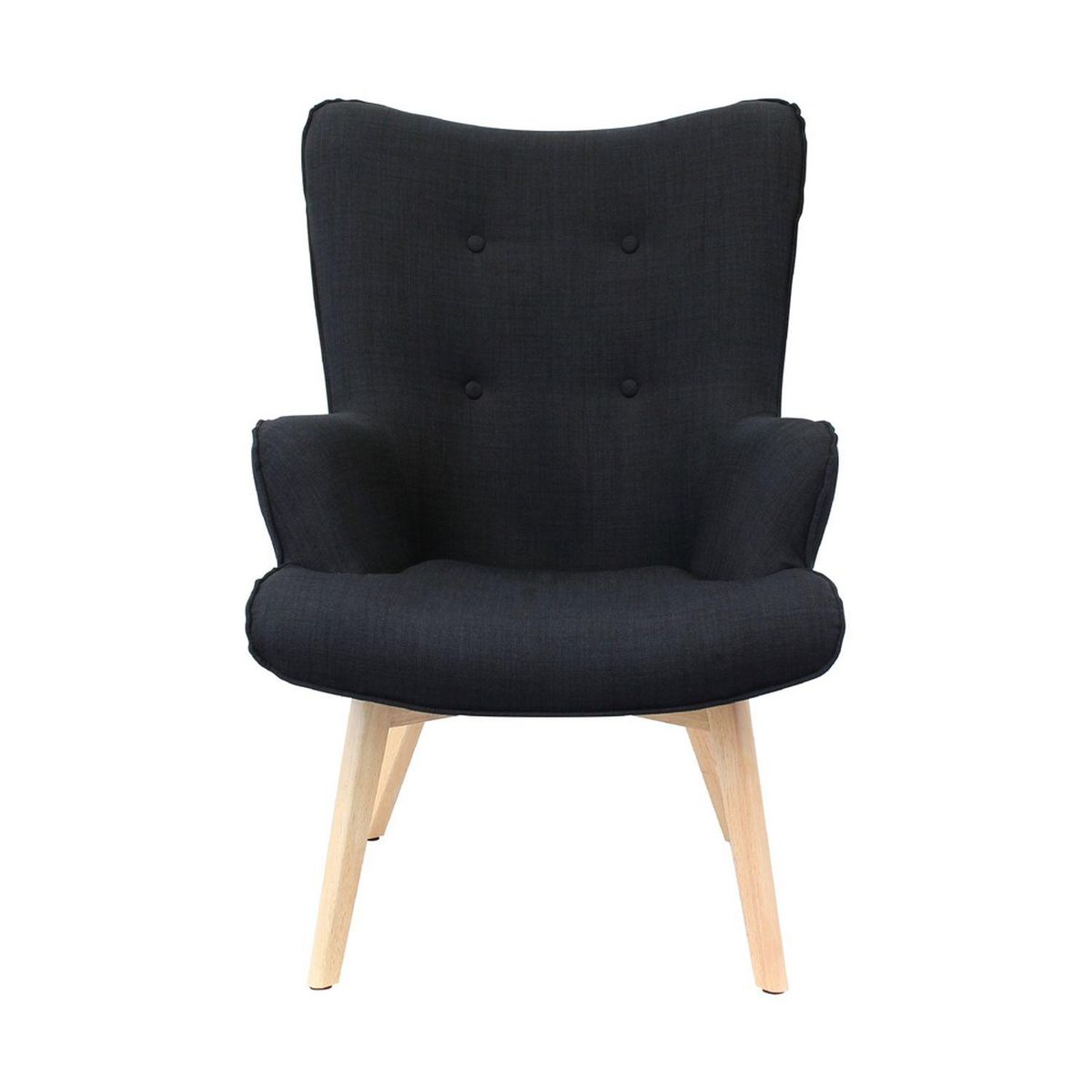 The Home Deco Factory Fauteuil de salon scandi Helsinki