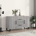 VIDAXL Buffet sonoma gris 100x36x60 cm bois d'ingenierie