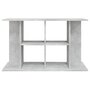 Voir la diapositive 4 : VIDAXL Support pour aquarium gris béton 100x40x60 cm bois d ingénierie