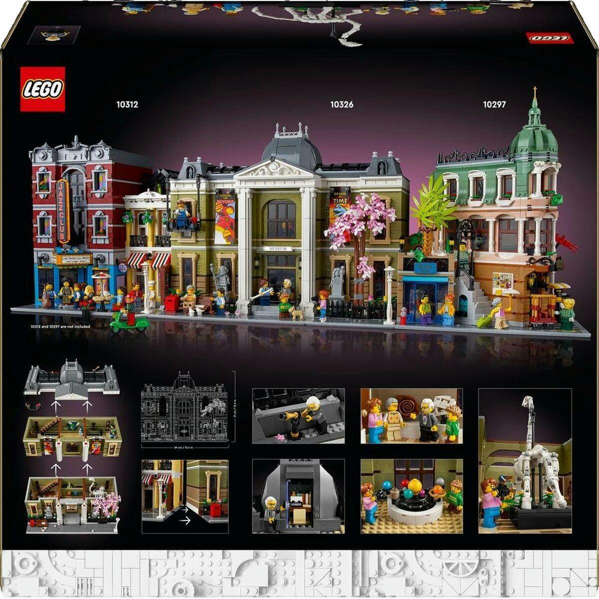 Voir la diapositive 2 : LEGO Jeu de construction LEGO Musée d'Histoire Naturelle - 10326