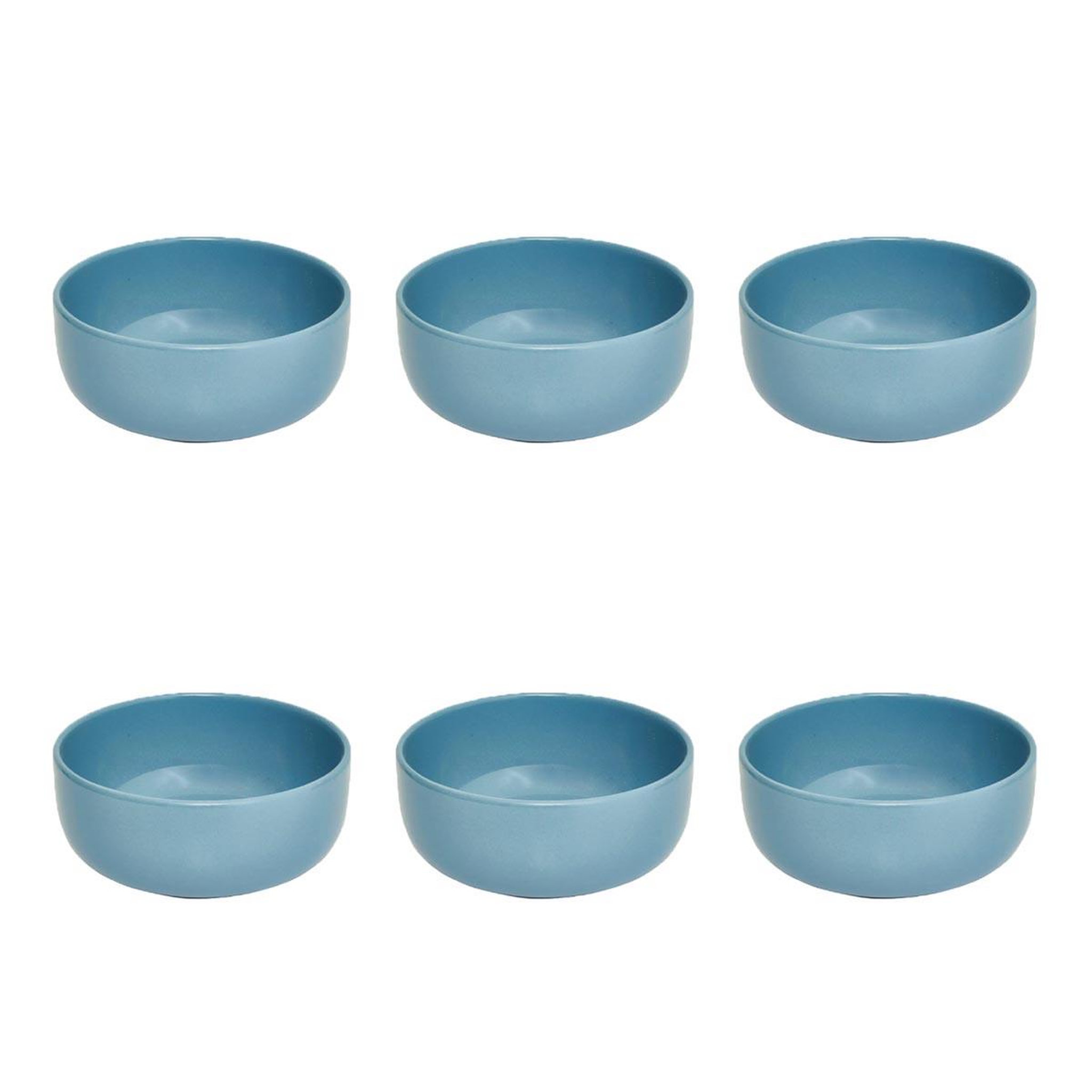 SECRET DE GOURMET Lot de 6 coupelles  marie  15cm bleu