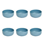 SECRET DE GOURMET Lot de 6 Coupelles  Marie  15cm Bleu