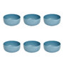 Voir la diapositive 1 : SECRET DE GOURMET Lot de 6 Coupelles  Marie  15cm Bleu