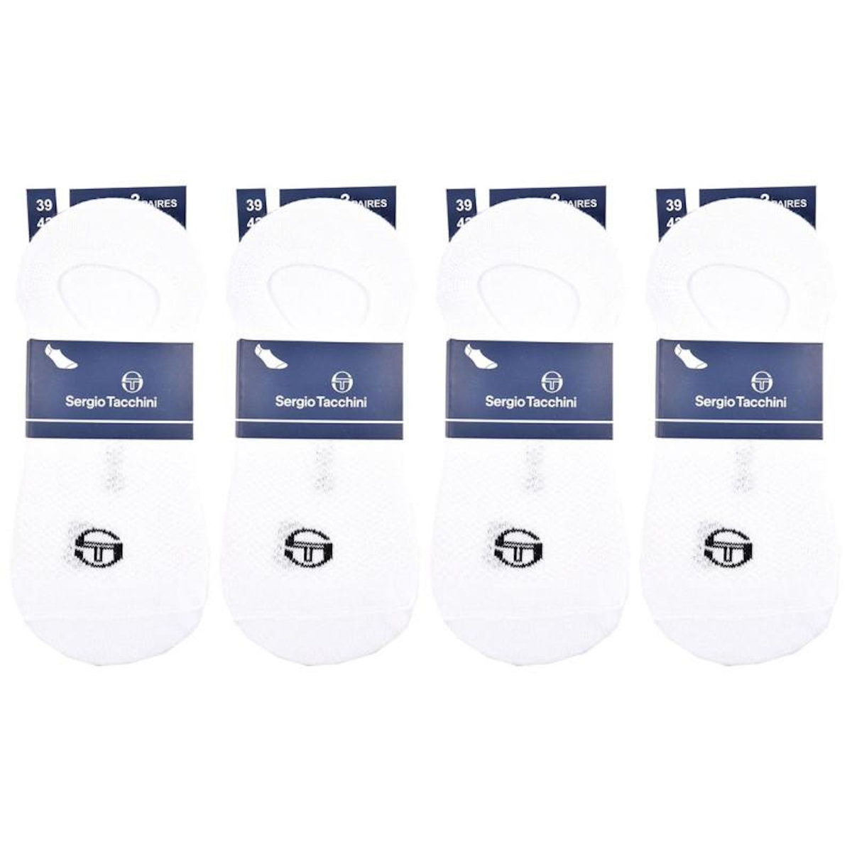 SERGIO TACCHINI Chaussettes Homme FOOTIES SERGIO TACCHINI Lot de 12
