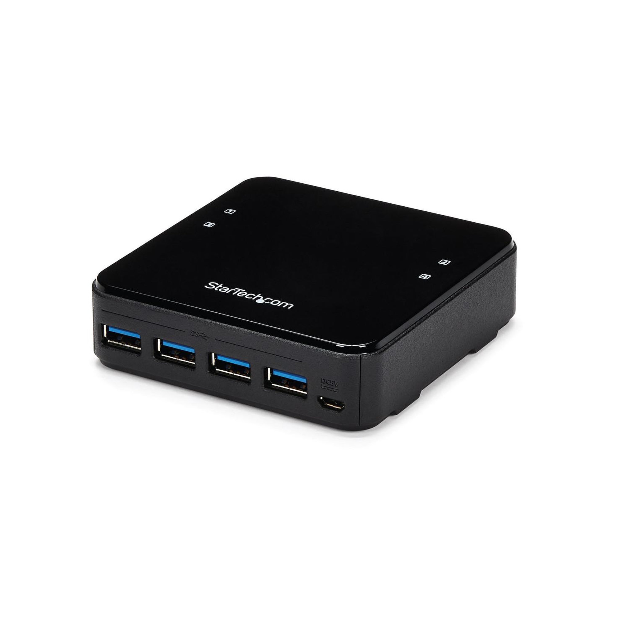 Voir la diapositive 2 : Startech StarTech.com Switch de partage de périphériques USB 3.0 (5Gbps) avec 4 entrées / 4 sorties