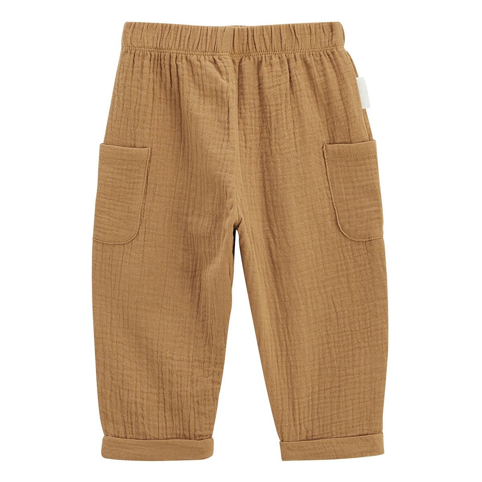Voir la diapositive 3 : Petit Béguin Ensemble enfant t-shirt et pantalon en gaze de coton gabin