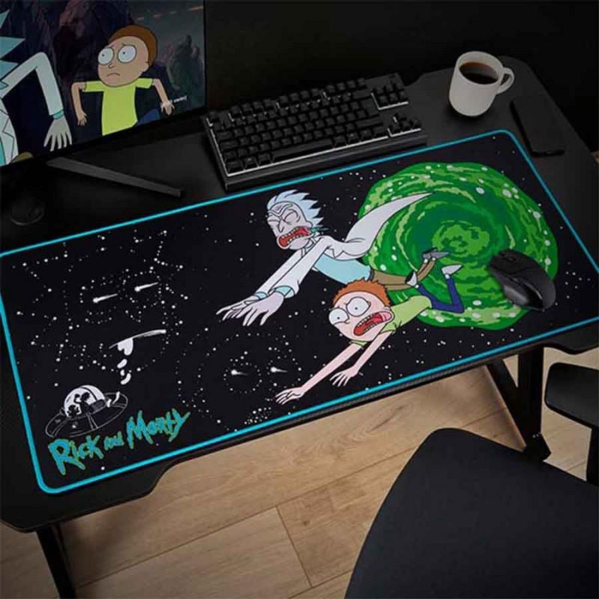Subsonic Tapis de souris XXL Rick et Morty