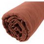 Voir la diapositive 2 : Home collection Drap housse 100% gaze de coton