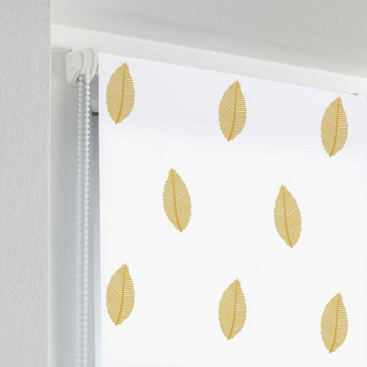 Paris Prix Store Enrouleur Tamisant  Verdura  45x180cm Blanc