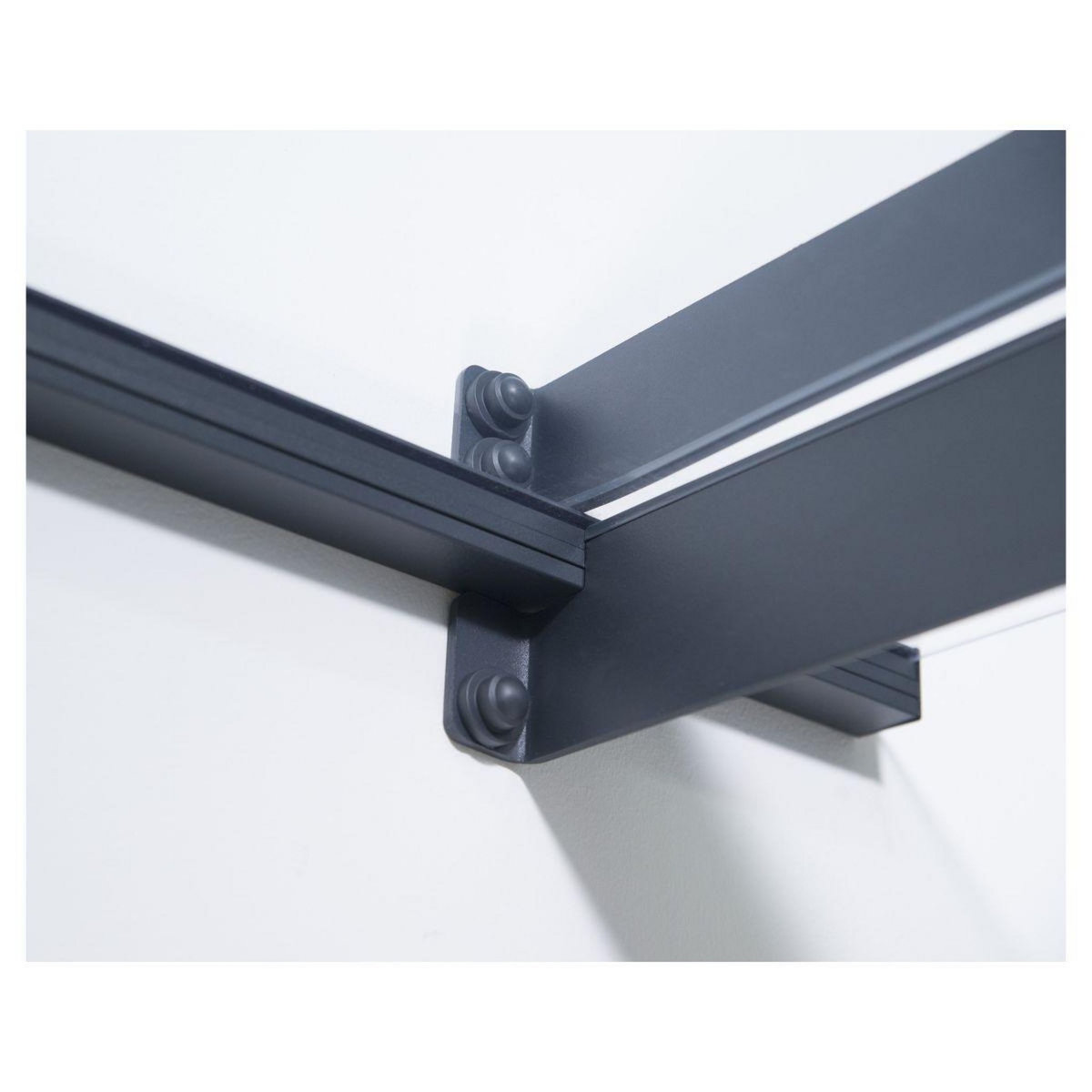 Canopia by PALRAM Marquise - Anthracite - 94x150-5cm - NANCY 1500