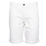 PANAME BROTHERS Short Blanc Homme Paname Brothers Bermuda Chino. Coloris disponibles : Blanc