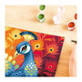 Voir la diapositive 6 : RAVENSBURGER CreArt Kids 31x21cm Paon, Kit de peinture par numéros Numéro d'Art, Des 9 ans, 25907, Ravensburger