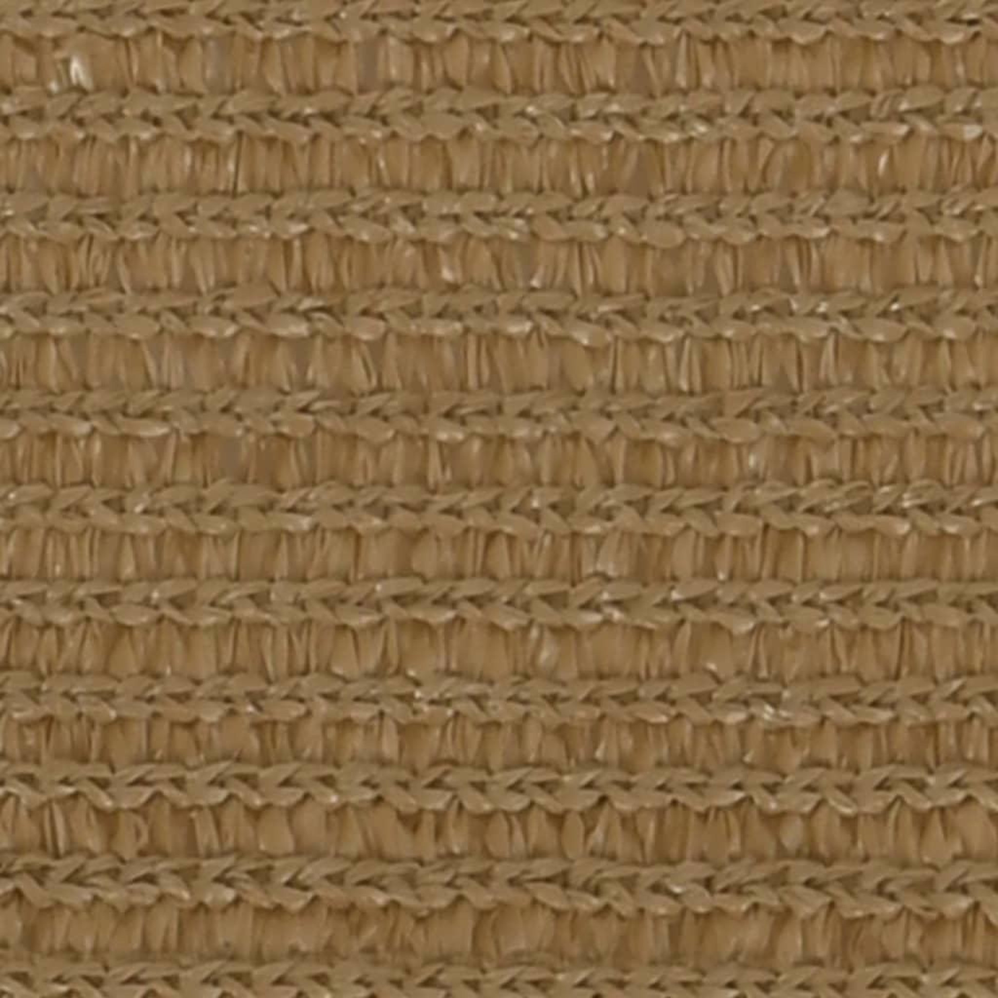 Voir la diapositive 4 : VIDAXL Voile d'ombrage 160 g/m^2 Taupe 3,5x3,5x4,9 m PEHD