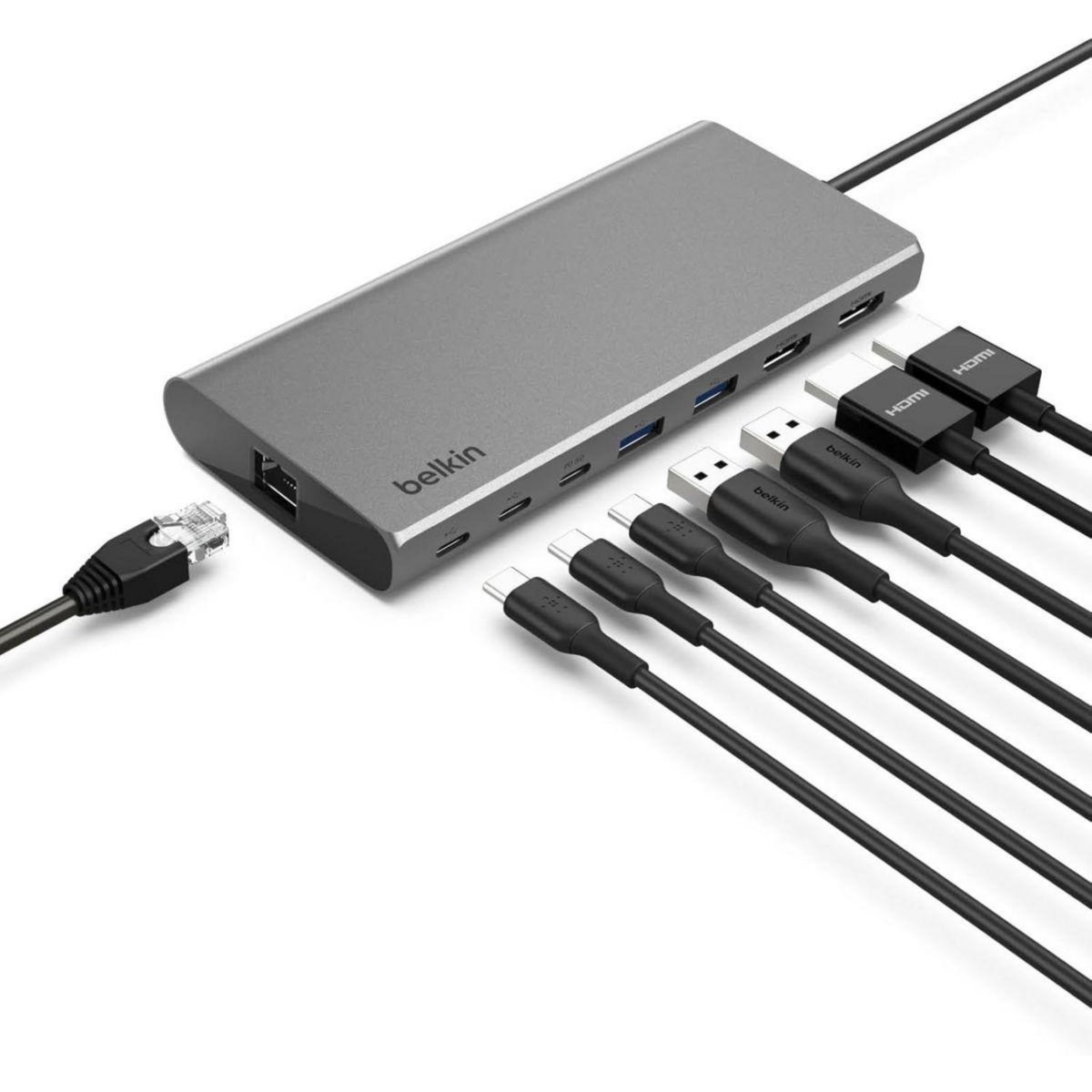 Belkin Station d'accueil USB-C 8 en 1 universelle Hub Core