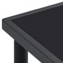 VIDAXL Table a dîner d'exterieur Anthracite 190x90x74 cm Acier