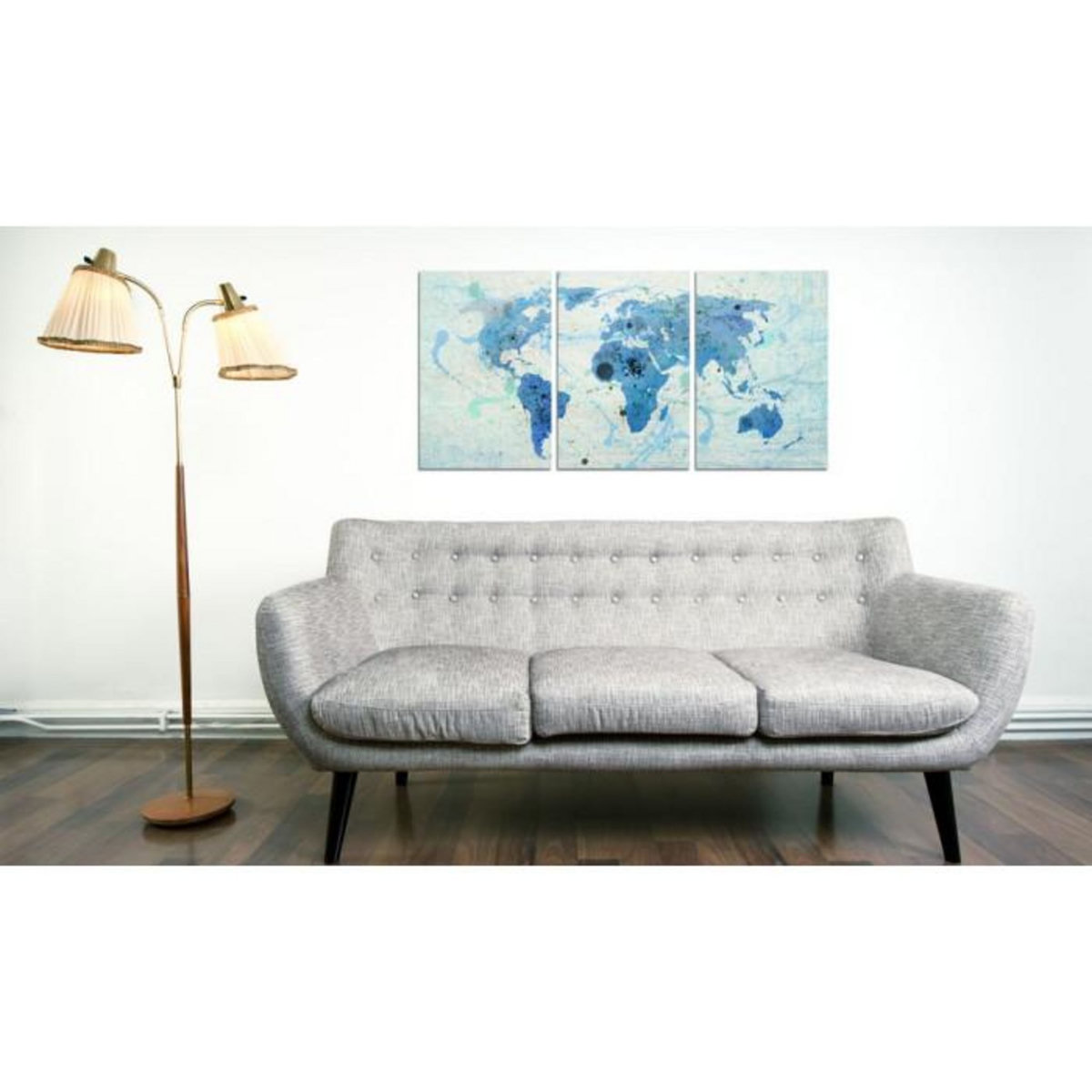 Paris Prix Tableau Imprimé  Continents Comme Les Océans