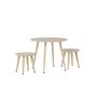 Voir la diapositive 4 : Paris Prix Table & 2 Tabourets Enfant  Kids  60cm Naturel