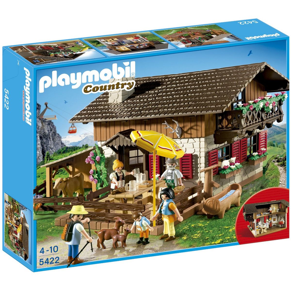 PLAYMOBIL 5422 Auberge de montagne