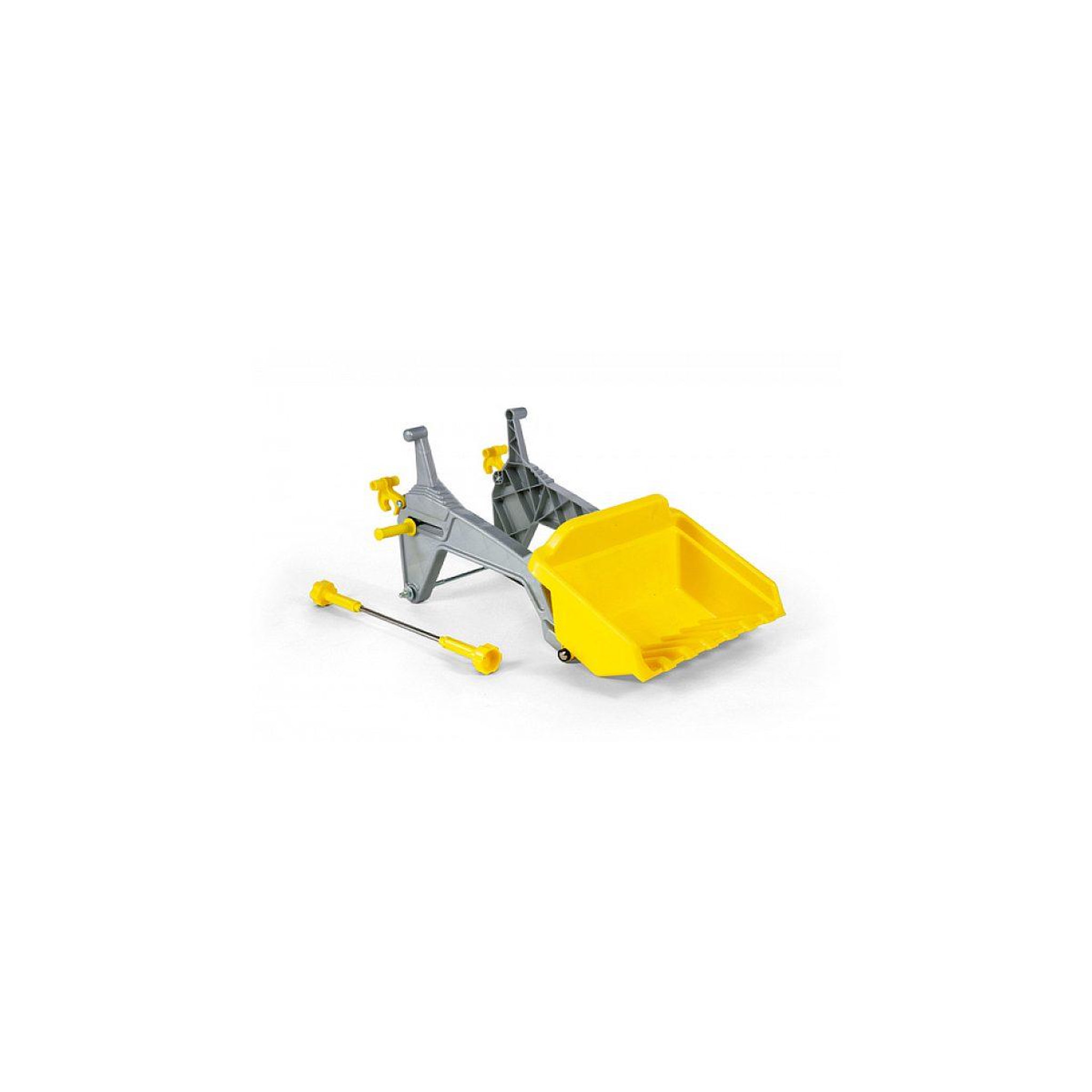ROLLY TOYS Rollykid lader chargeur de tracteur gris et jaune