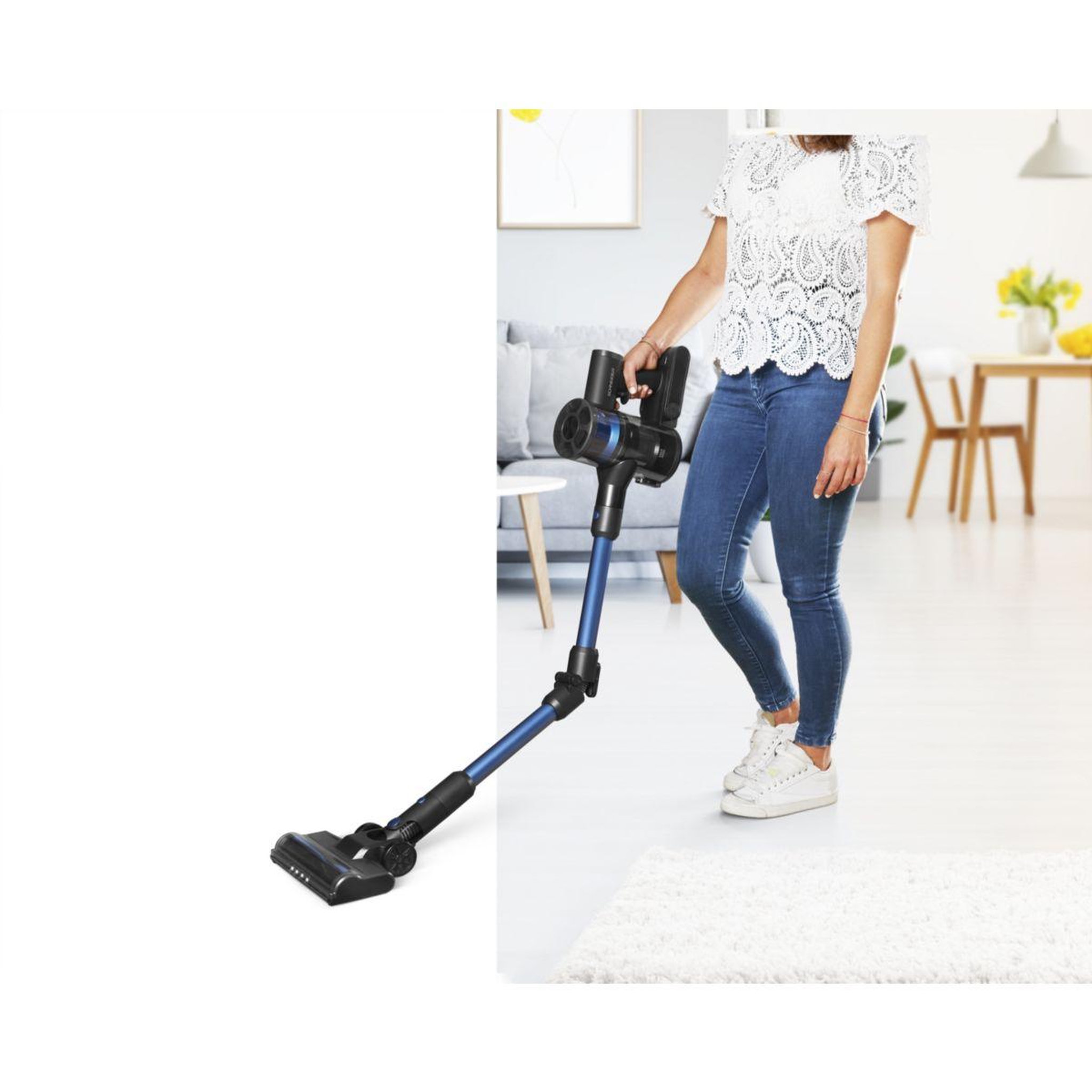 Voir la diapositive 3 : SCHNEIDER Aspirateur balai SCVC7ITEFB Allur Flex Expert