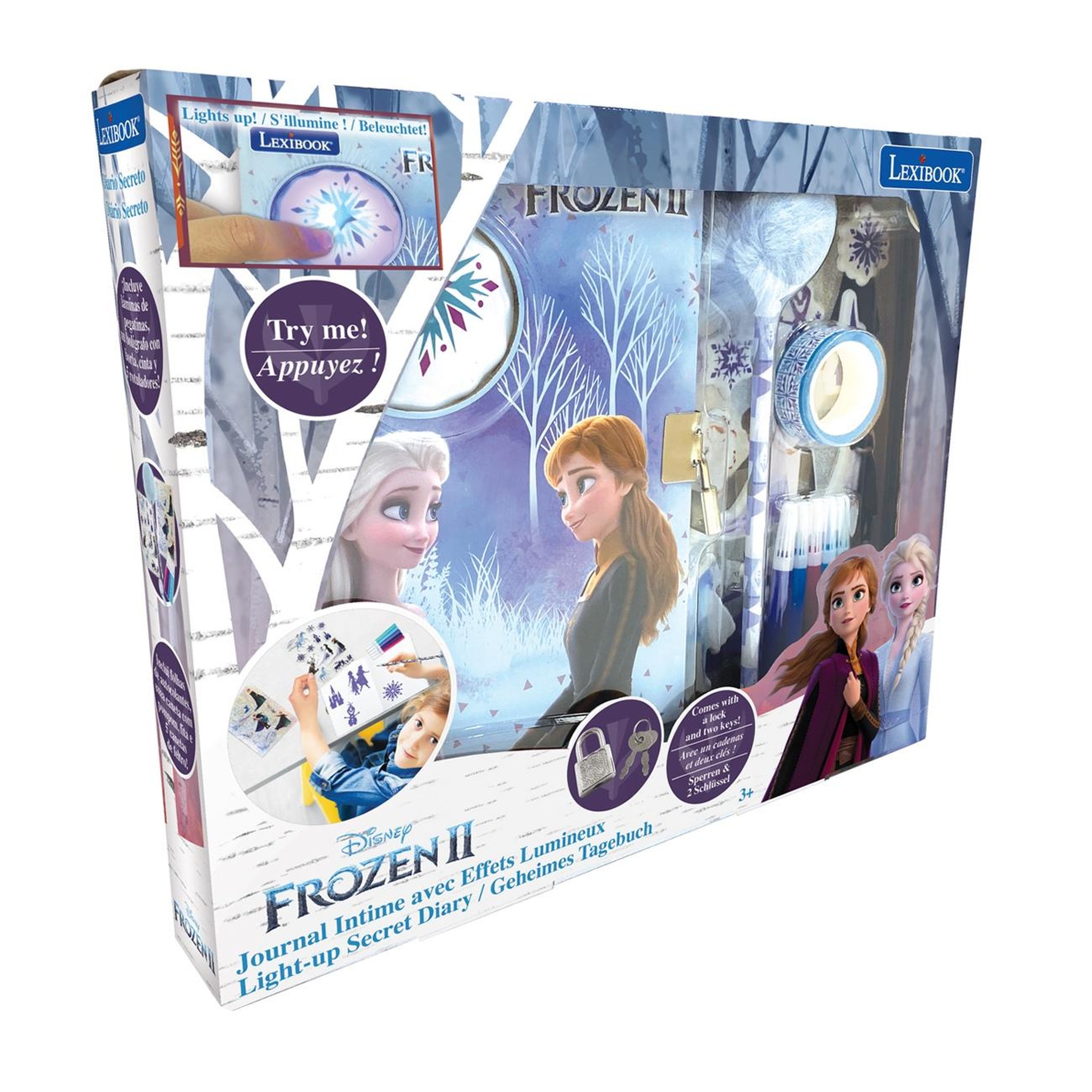 Voir la diapositive 6 : Lexibook Journal Intime Electronique Reine des Neiges