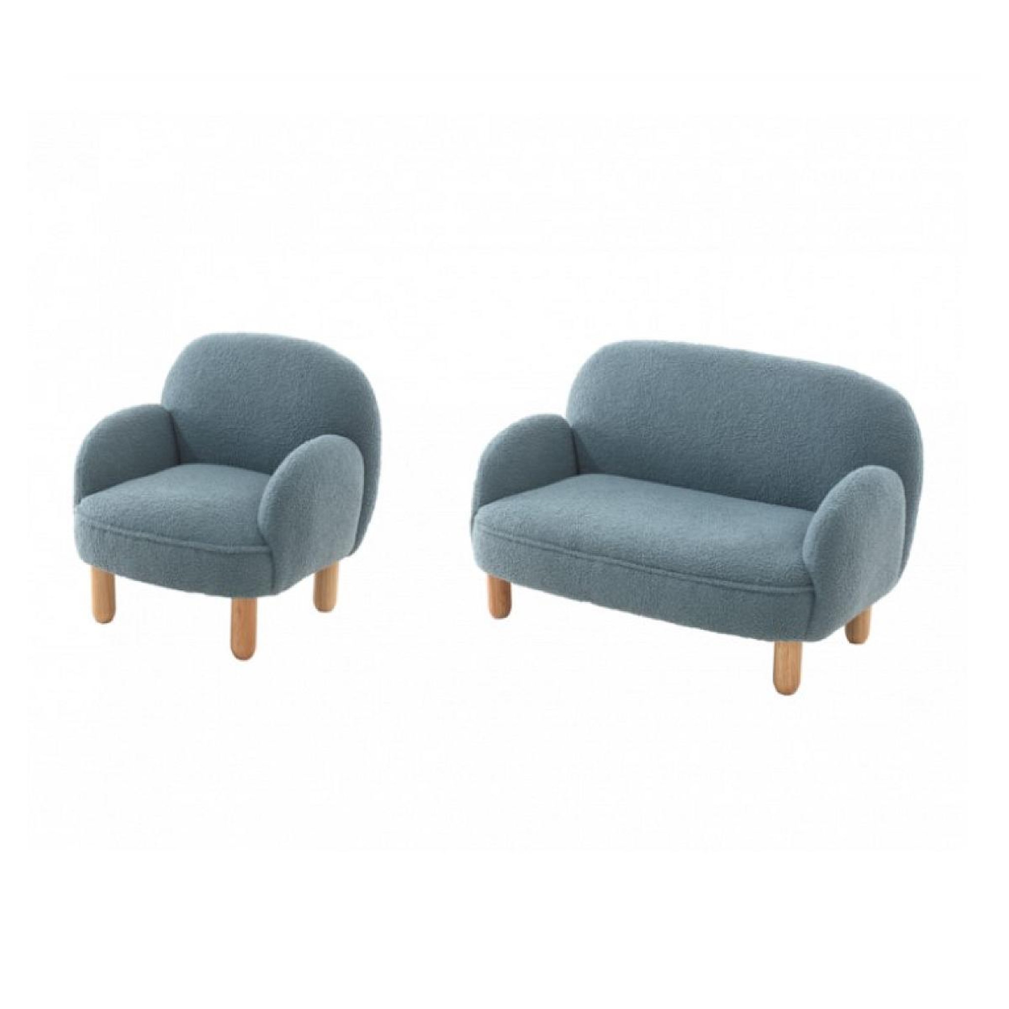 Vipack Fauteuils pour enfant rocky - bleu