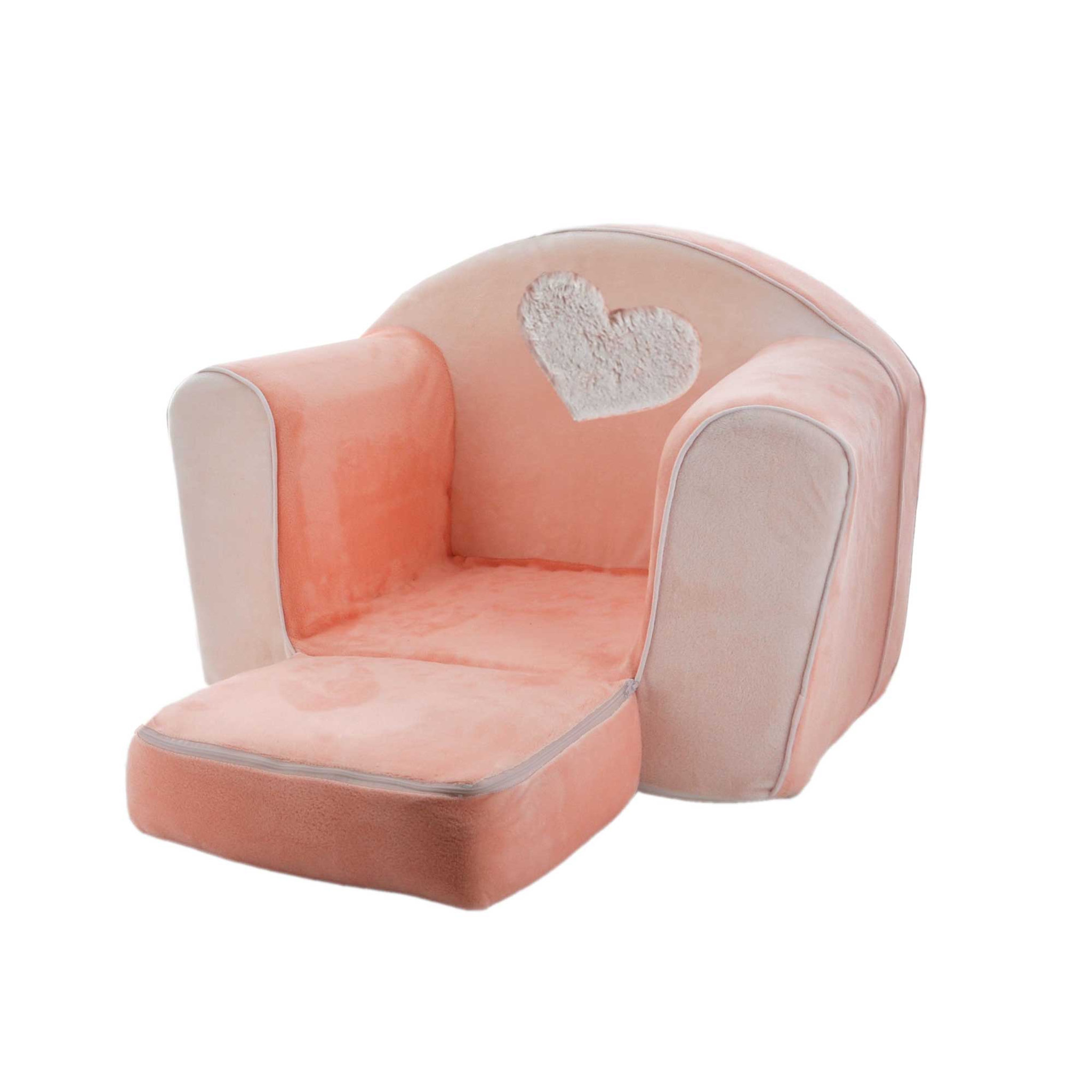 Voir la diapositive 2 : Domiva Fauteuil club transformable en chauffeuse Lapinou