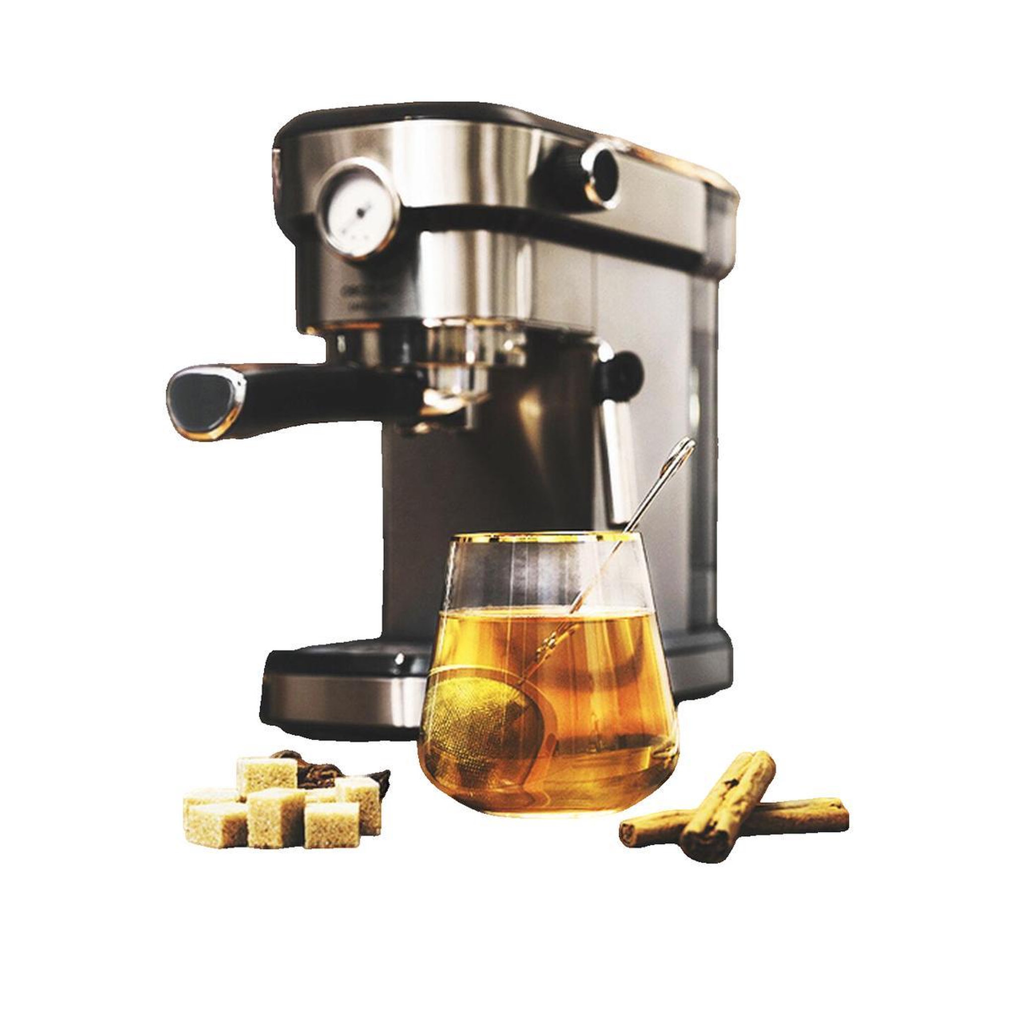 Voir la diapositive 2 : CECOTEC Machine à café semi-automatique Cecotec 1350W acier inoxydable