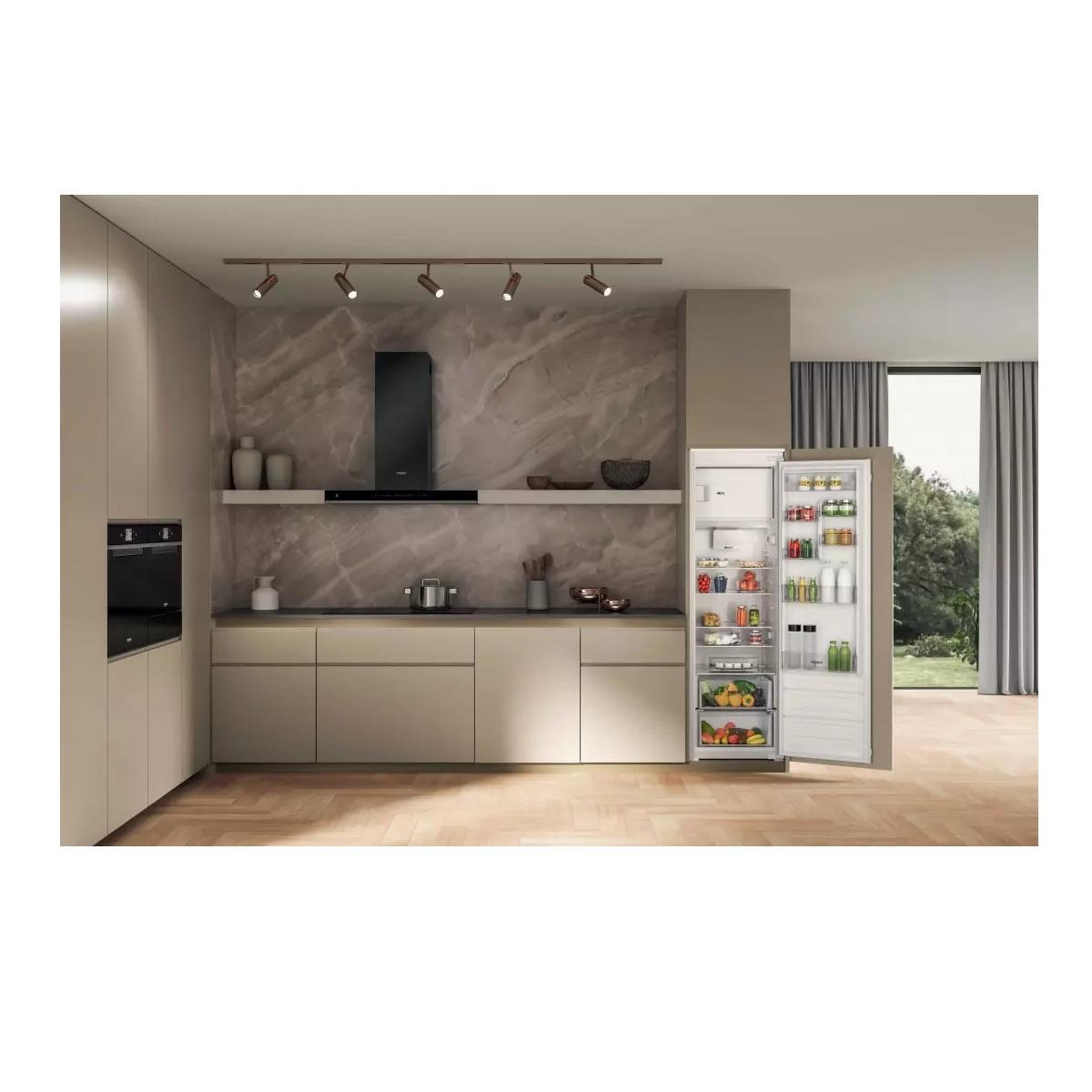 Voir la diapositive 3 : Whirlpool Réfrigérateur 1 porte intégrable 285l - whsd184031a1fr