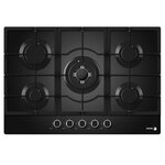 Fagor Table de cuisson gaz 75cm 5 feux noir - FAG6650N