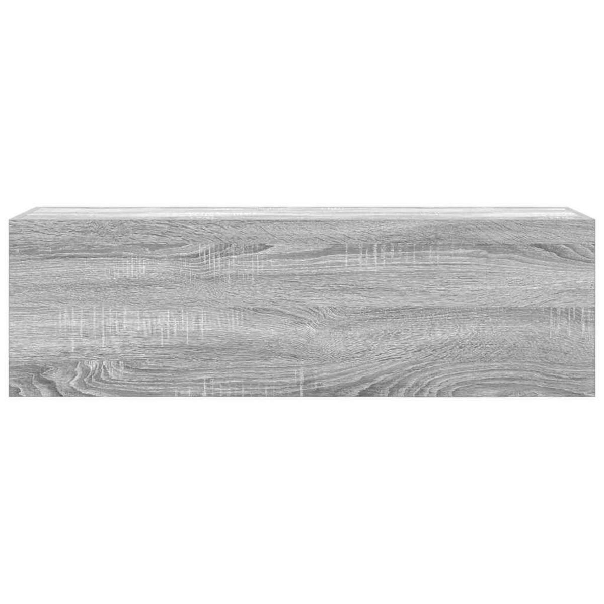 VIDAXL Armoire murale de bain sonoma gris 100x25x30 cm bois ingenierie