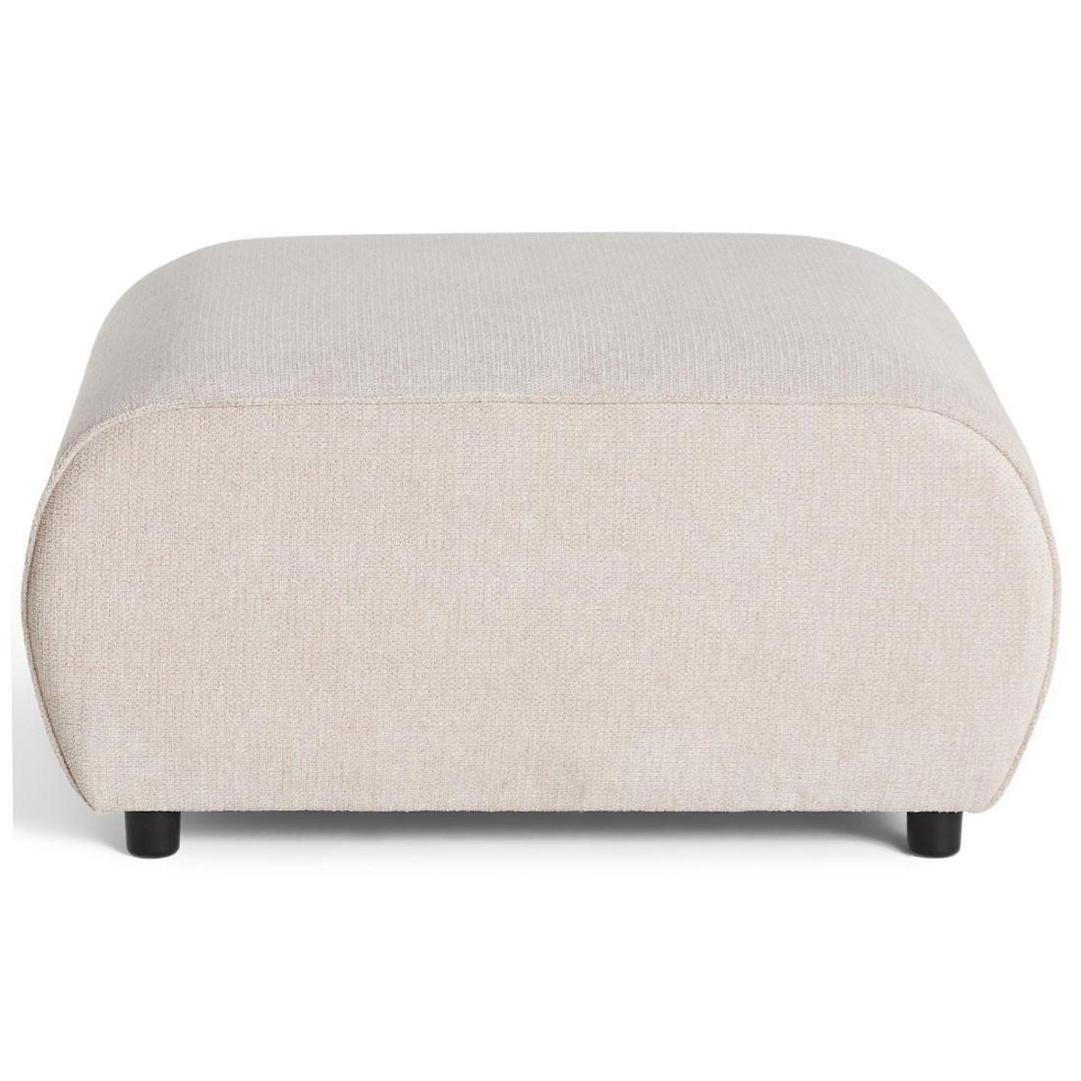 LISA DESIGN Suaro - pouf en tissu texturé