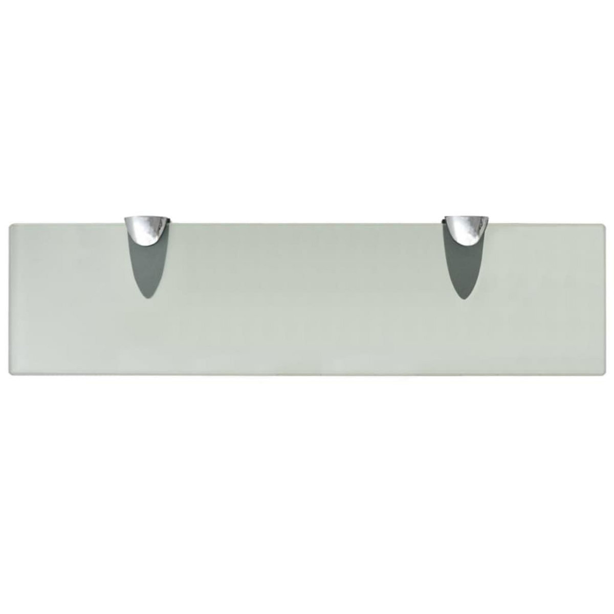 VIDAXL Etageres murales 2 pcs Verre 40 x 10 cm 8 mm