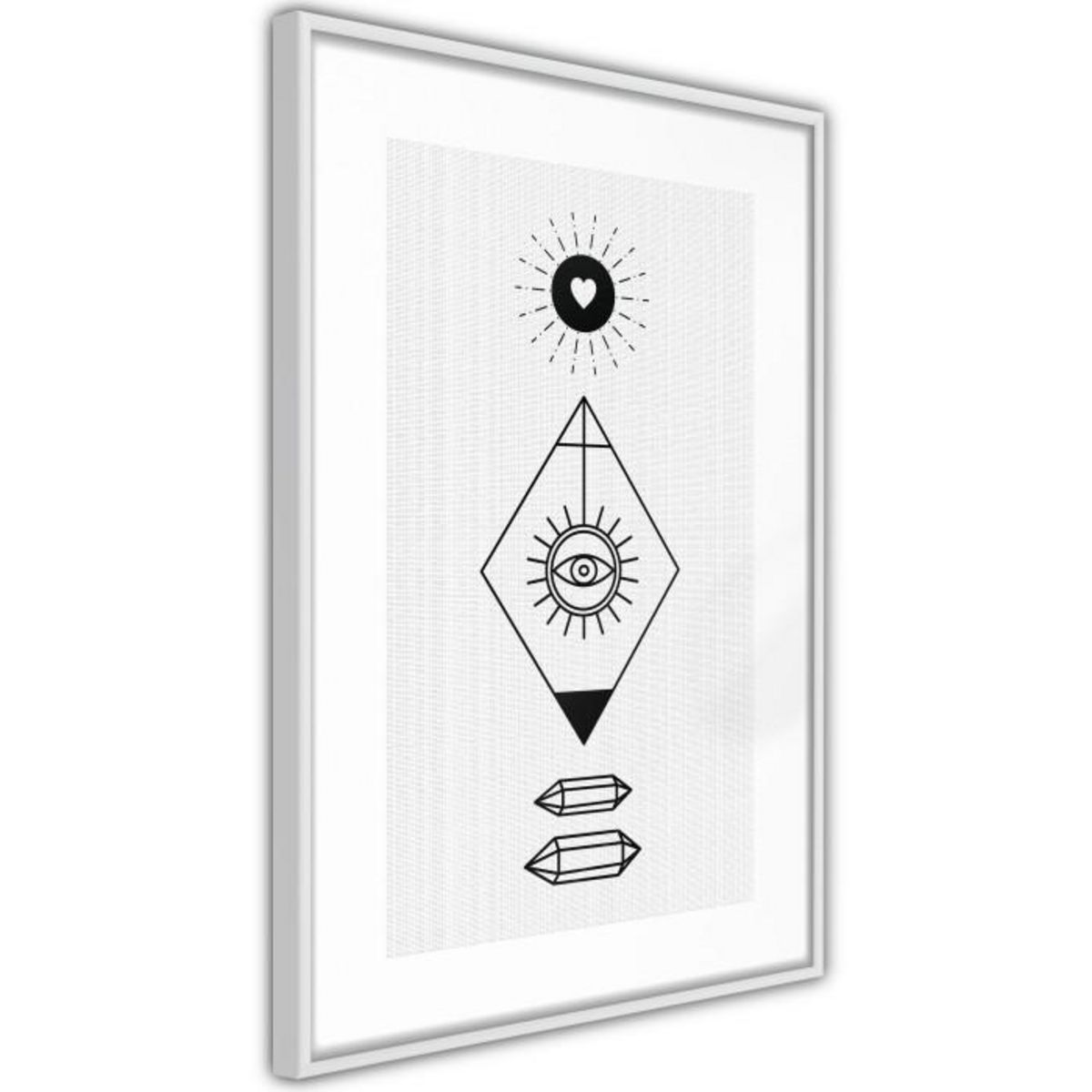 Paris Prix Affiche Murale Encadrée  Intuition