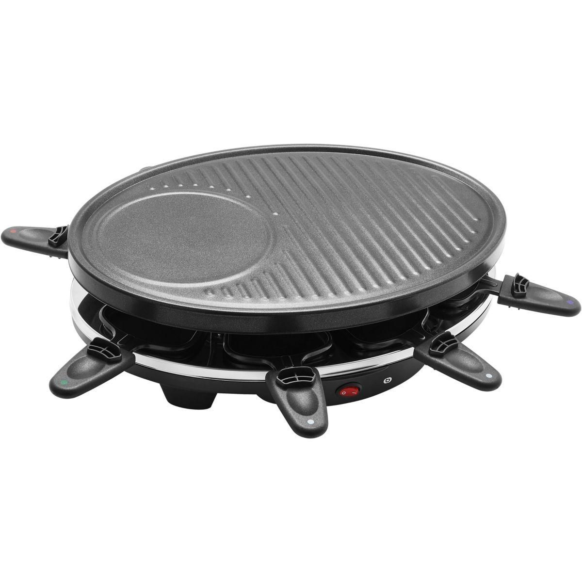 ESSENTIEL B Raclette ERGP5 8 personnes 3 en 1 From'Party