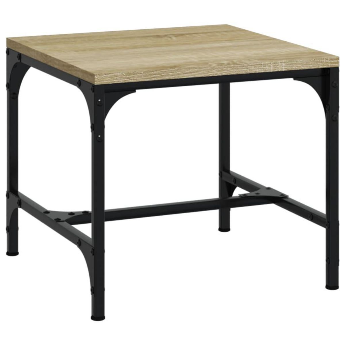 VIDAXL Table d'appoint Chene sonoma 40x40x35 cm Bois d'ingenierie