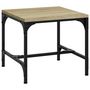 Voir la diapositive 2 : VIDAXL Table d'appoint Chene sonoma 40x40x35 cm Bois d'ingenierie