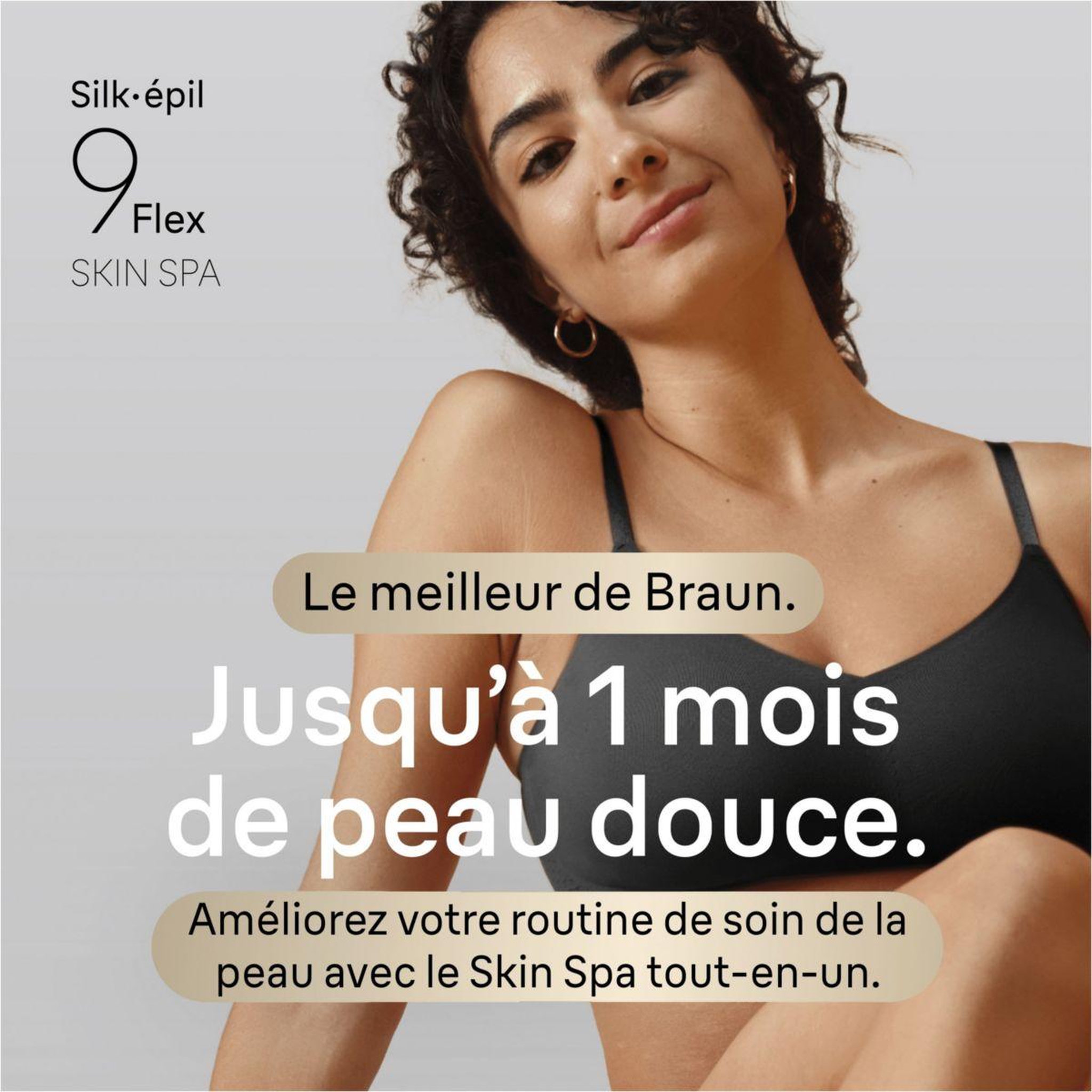 Voir la diapositive 2 : BRAUN Epilateur électrique Silk-épil SES 9-481 3D Flex Skin Spa