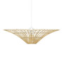 Voir la diapositive 1 : ATMOSPHERA Lampe Suspension en Bambou  Mahé  56cm Naturel
