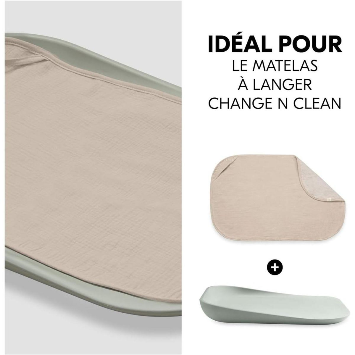 HAUCK Matelas à langer Liner Beige