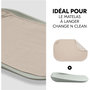Voir la diapositive 2 : HAUCK Matelas à langer Liner Beige