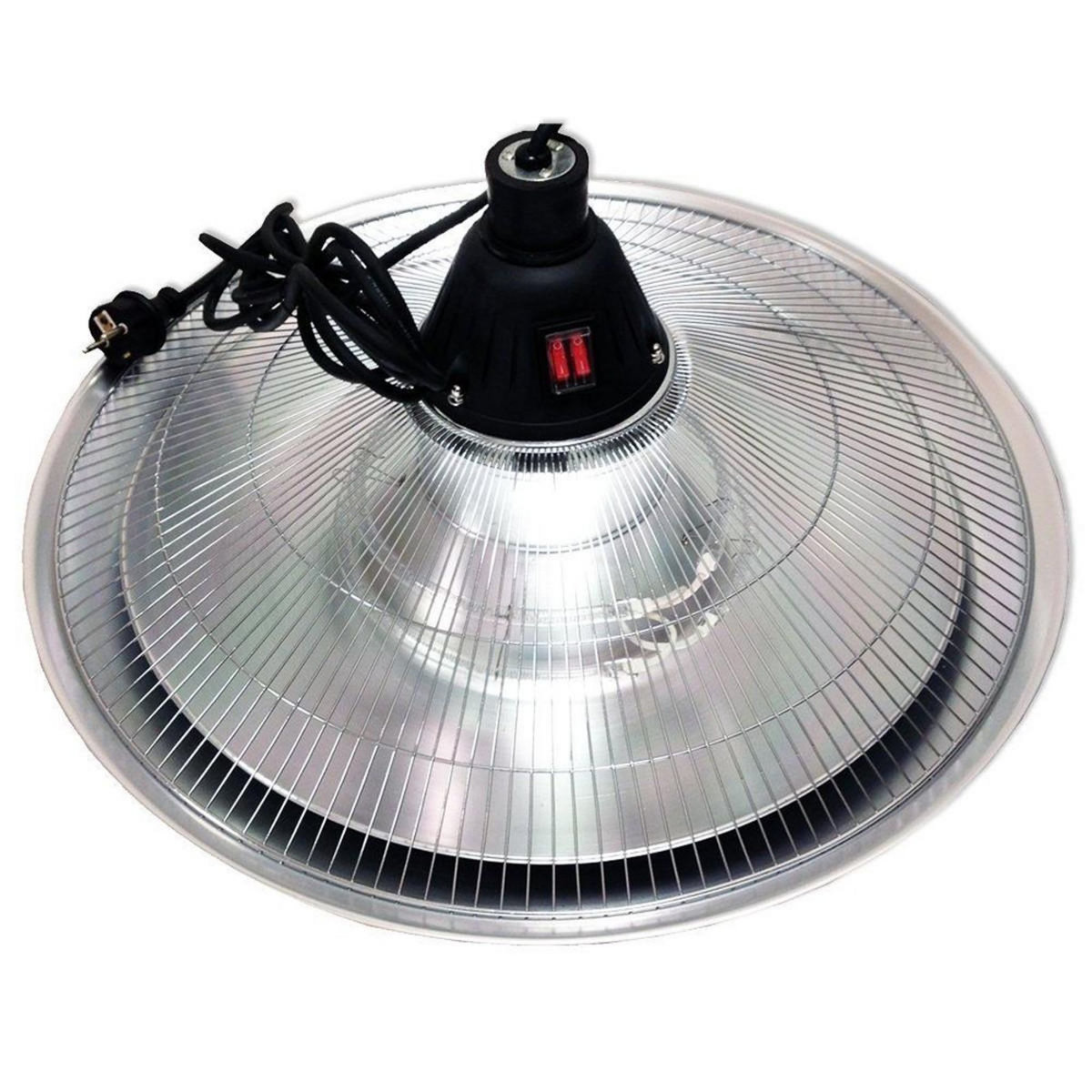 Kemper Parasol chauffant ELEKTRIC 2000W infrarouges Mat téléscopique Hauteur réglable 1.80 à 2.10m KEMPER