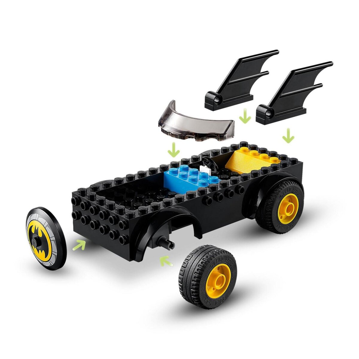 LEGO LEGO Batman 76180 Batman contre le Joker : Course-poursuite en Batmobile, Jouet 