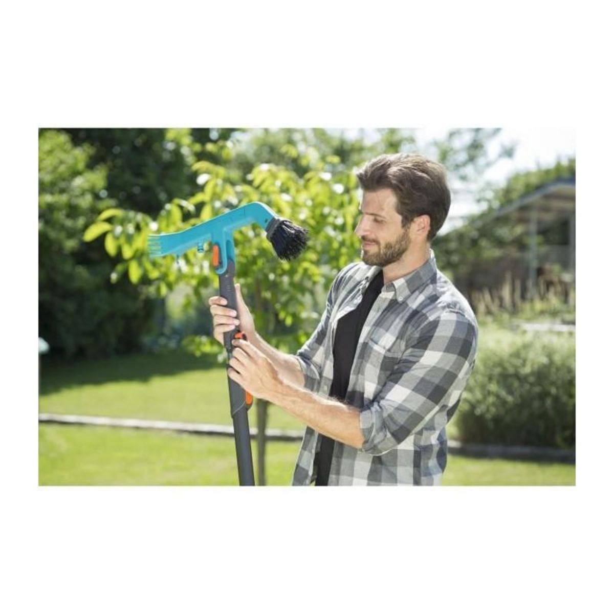 Gardena Manche alu gainé combisystem - 150 cm