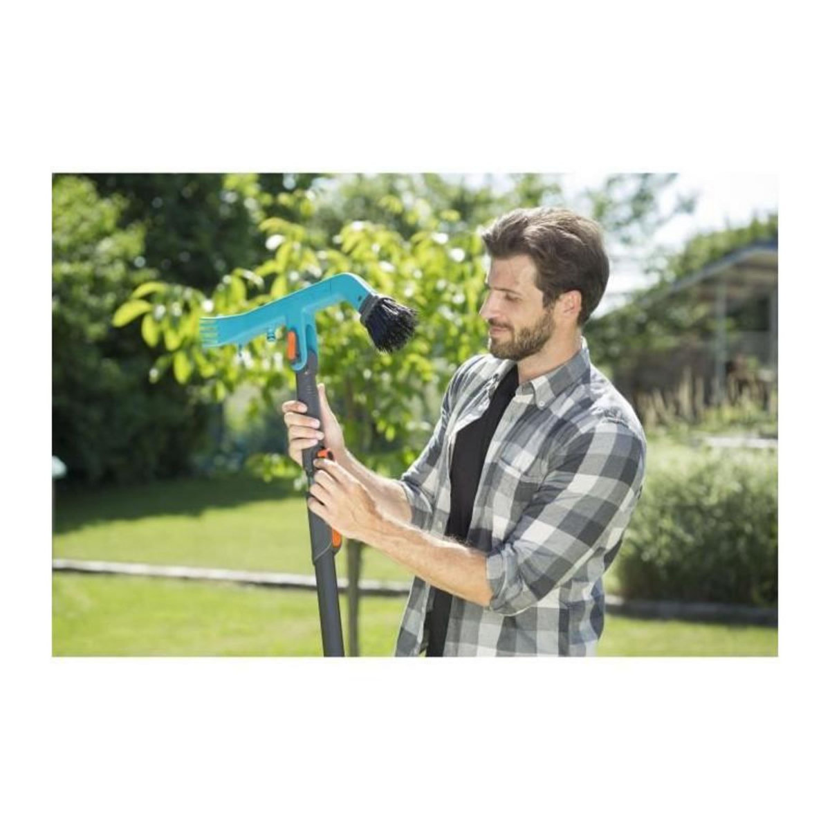 Gardena Manche alu gainé combisystem - 150 cm