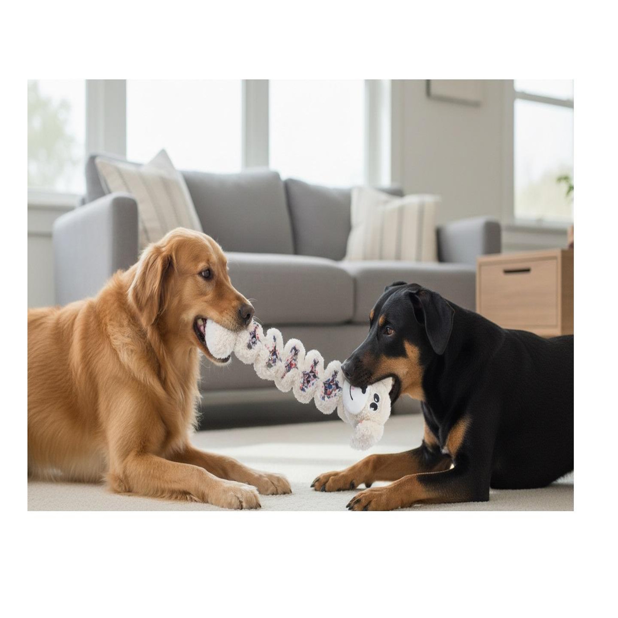 Voir la diapositive 4 : Eden Jeu pour chien floreo chien élastique