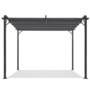 Voir la diapositive 3 : ID MARKET Pergola toit rétractable 4 pieds 3x4 M tonnelle gris anthracite