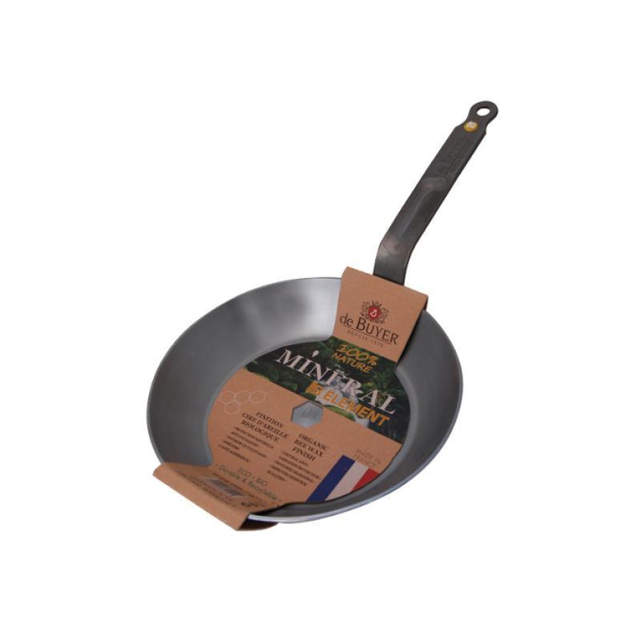 Voir la diapositive 2 : De buyer Poêle fer 26cm - 5610.26