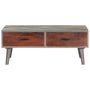 Voir la diapositive 3 : VIDAXL Table basse Gris 100x60x40 cm Bois massif de manguier brut