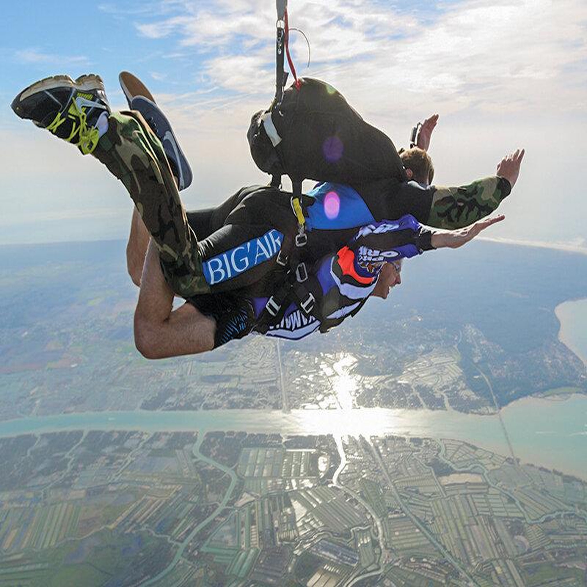 Voir la diapositive 5 : Smartbox Saut en parachute avec vidéo ou photos sur le littoral atlantique - coffret cadeau sport & aventure